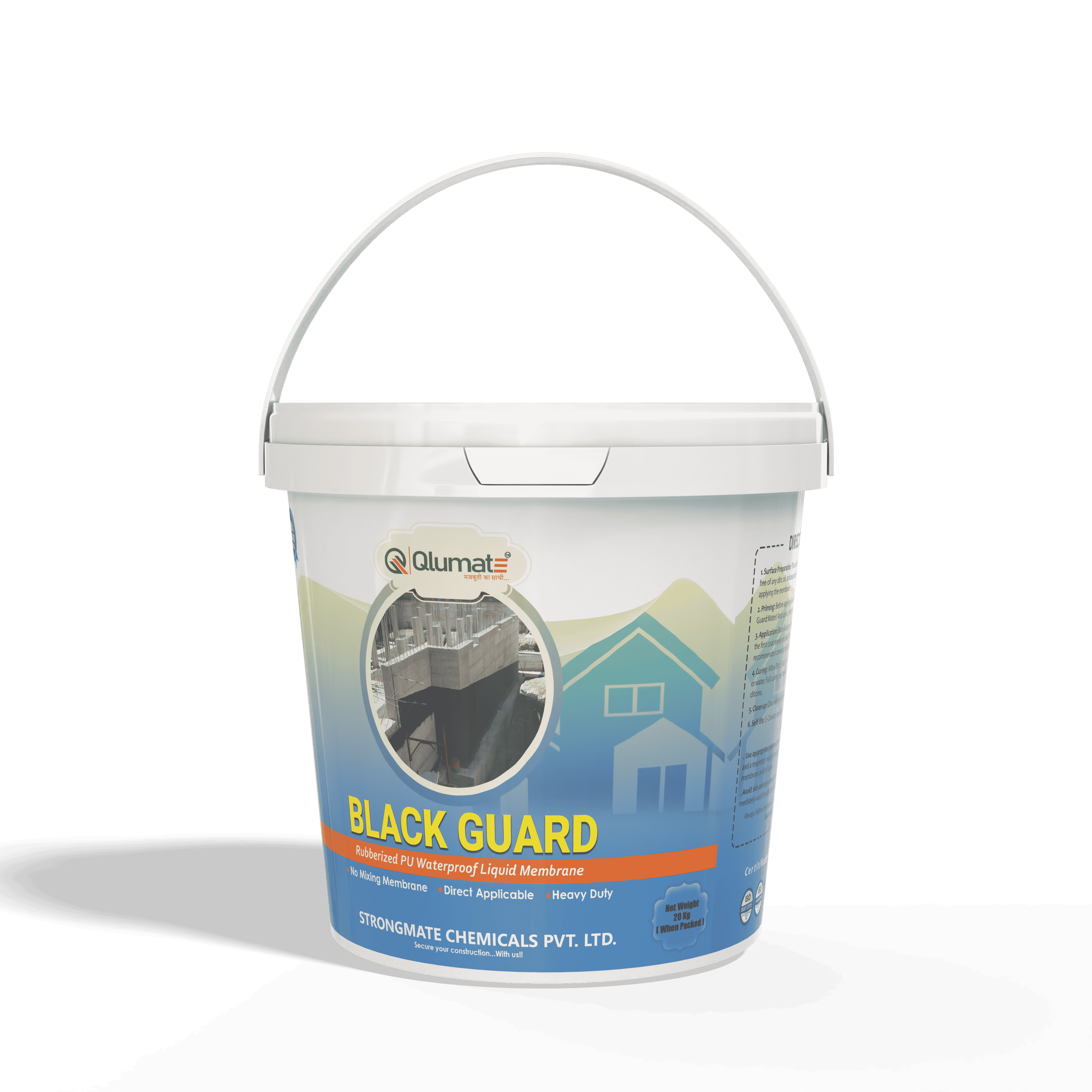 Rubberized elastomeric Waterproof Liquid Membrane